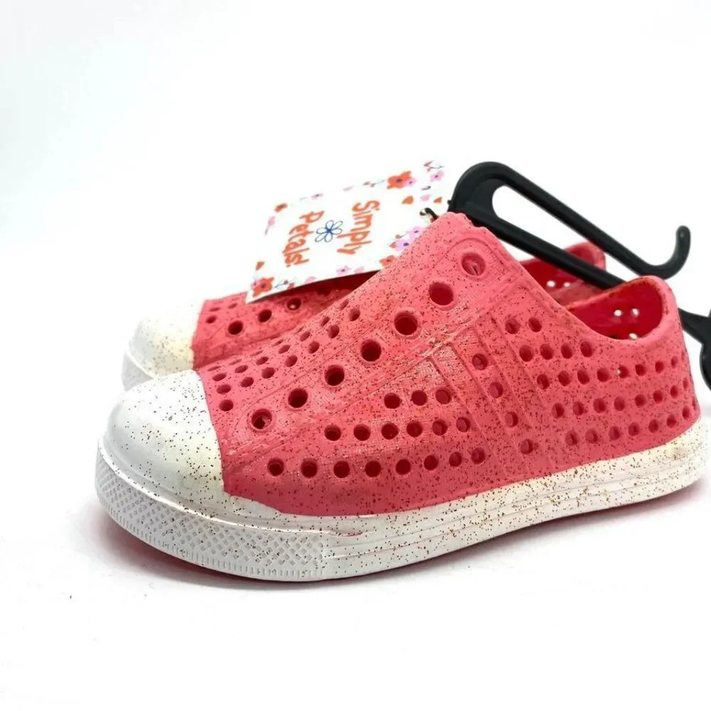 Toddler Girls Size 6 Slip On Water Summer Sandals New